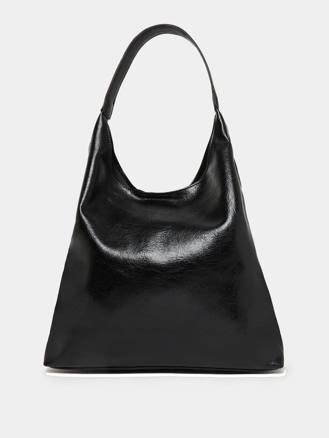 ستايلي شنطة كتف هوبو مع محفظة